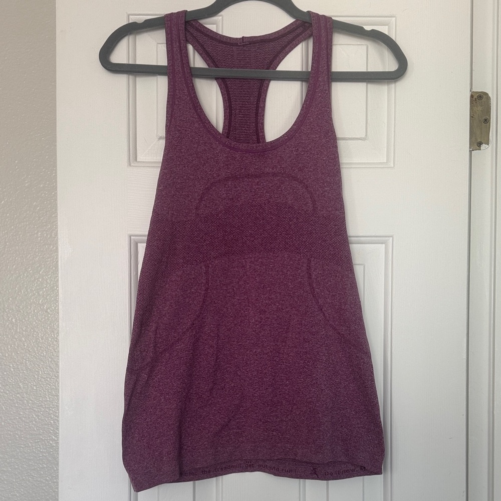 lululemon athletica Plum Racerback Tank